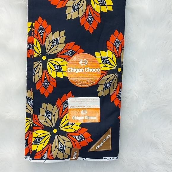 Elegant & stunning African Ankara wax,100% cotton. - Picture 13 of 16